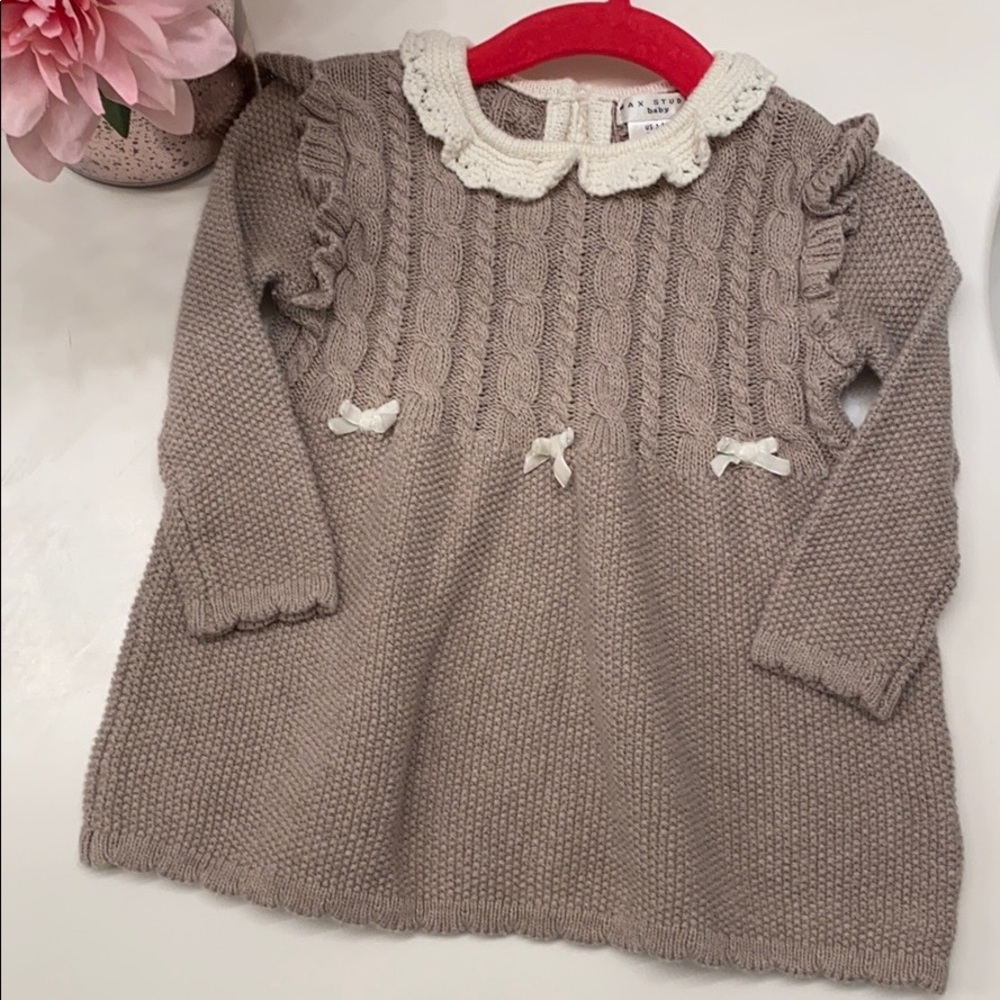 Baby girl sweater dress 3-6m